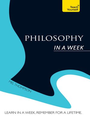 cover image of Philosophy In a Week